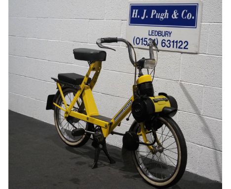 Solex 5000 autocycle. 1970. 49cc.Frame No. 7501583Limited edition model in excellent original condition. Formerly owned by Pa