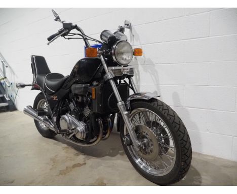 Suzuki GV700 V4 Madura motorcycle, 1985, 700cc. Non-runner, engine won't turn over. MOT until 10.1.24. Imported.&nbsp;Reg. B6