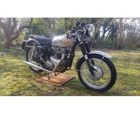 BSA Rocket Gold Star replica, 1962, 650cc.Frame no. GA7 16116Engine no. DA10 R 11211RRT2 Gearbox. 190mm front brake. Manuals 