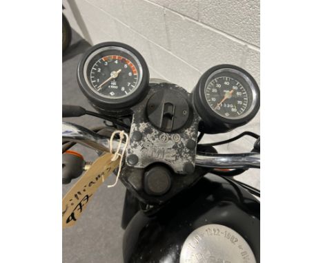 MZ 125 ETZ Luxe motorcycle, 1987. 125cc. Frame no. 4504101. Engine no. 3500607. 3 Previous owners from new, 11330 miles only.
