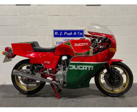 Ducati Mike Hailwood Replica, 1981, 900cc.Frame no. DM900R901794Engine no. DM86009253Full engine rebuild and new gearbox in 2