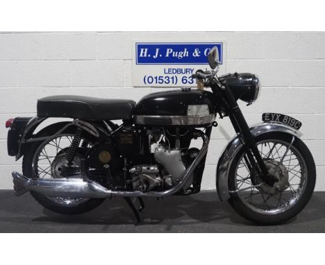 Velocette Venom Clubman motorcycle, 1965, 499cc.Frame no. RS18451Engine no. VM6100Runs and rides, comes with original service