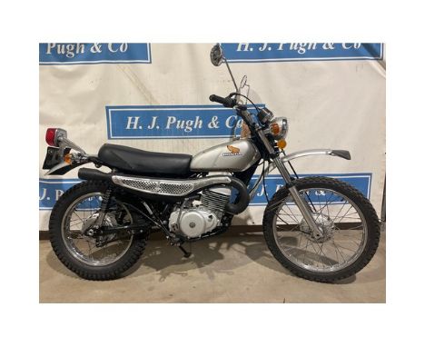 Honda MT250 Elsinore motorcycle. 1973. 248cc.This is a nearly finished project that is being sold due to ill health. Fully re
