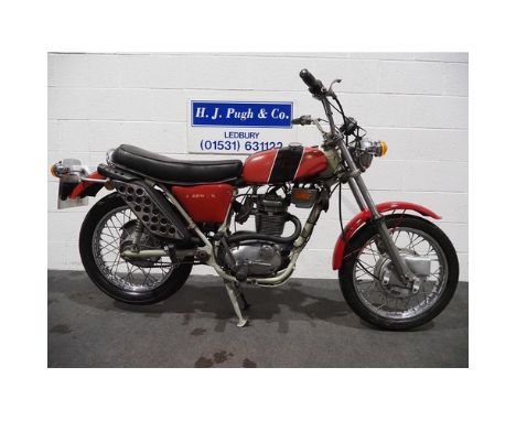 BSA B25 Goldstar motorcycle. 1971. 247ccFrame No. BE05783B25SSEngine No. BE05783B25SSRuns and rides well.Had a recent overhau