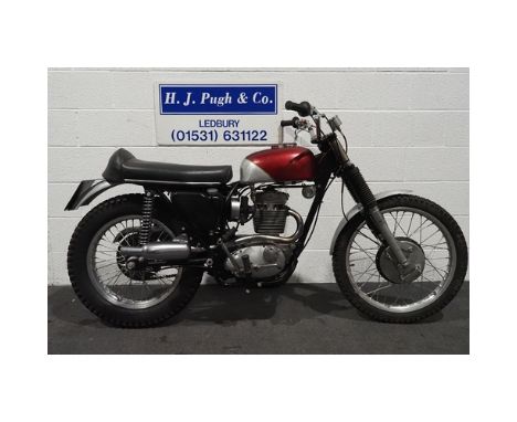 BSA B44 Victor Special motorcycle. 1968. 441cc.Frame No. PC8482B44VSEngine No. PC8482B44VSGood compression. Reg. APY 231G. V5