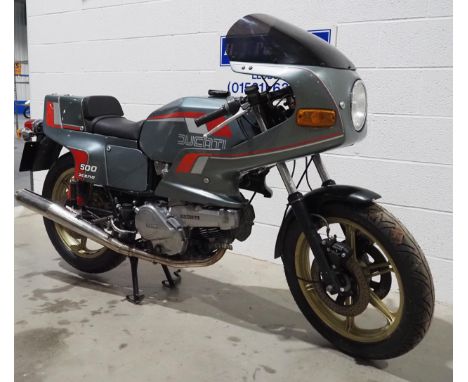 Ducati Pantah 500SL. 1982. 500cc.Frame No. 663573Engine No. 663752Runs and rides, carbs have been cleaned and serviced. Mecha