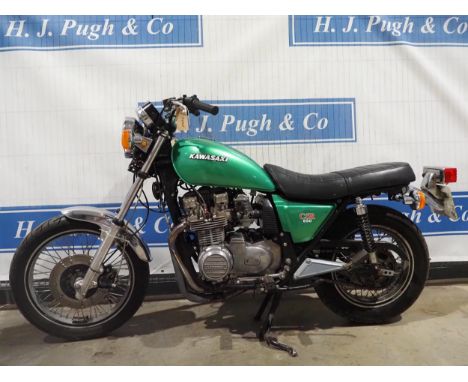 Kawasaki CSR650F motorcycle. 1981 Engine No. KJ650DE037223Part of a collection. Had carbs rebuilt. Runs but will need recommi