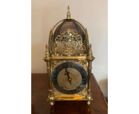 Good quality lantern clock by Winterhalder and Hofmeier