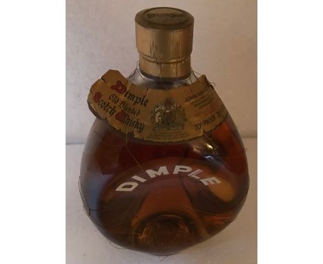 Bottle of John Haig and Co Ltd, Dimple old blended scotch whisky,