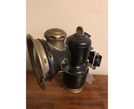 A Joseph Lucas Ltd Birmingham king of the road car lamp. 