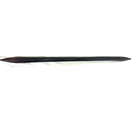 Leicestershire tribal stick, length 28 inches