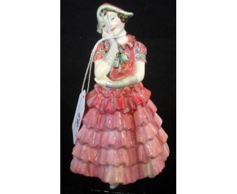 A mid-20th century Royal Doulton figurine, 'Maisie', numbered HN1619, designed by Leslie Harradine and decorated by Tim Leigh