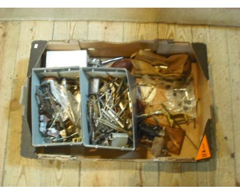 A quantity of watch making and other precision tools, together with other items to include miniature vices and similar equipm