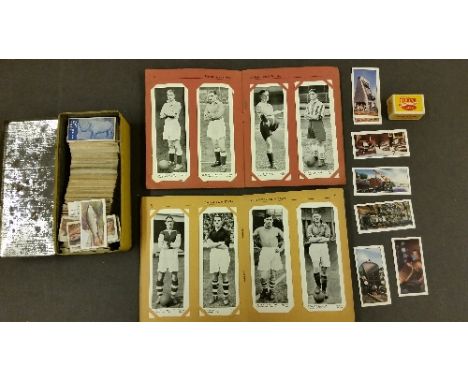 MIXED, part sets, inc. Topical Times, complete (2), Stars of To-Day, Miniature Panel Portraits; Typhoo Famous Football Clubs,