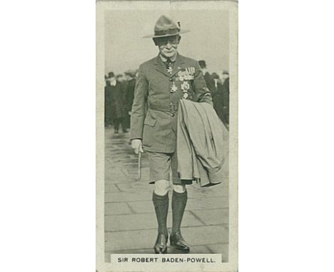 BOYS MAGAZINE, Famous Cricketers, complete, with Baden Powell Card, VG to EX, 10