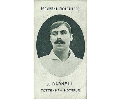 TADDY, Prominent Footballers, Tottenham Hotspur subjects, Bull, Darnell (corner crease), Watt & Woodward, Grapnel backs, with