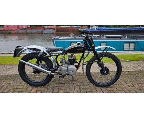 1953 Francis Barnett Falcon 62 Trials, 197cc. Registration number not registered. Frame number UTMS 67568C. Engine number 357