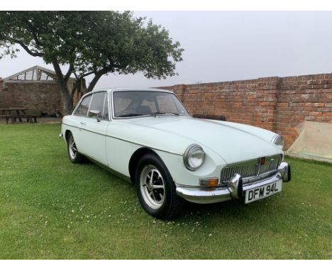 1973 MGB GT, 1798cc. Registration number DFM 94L. Chassis number GHD5 316684 G. Engine number BHM 1111ES 59278. Sold with the