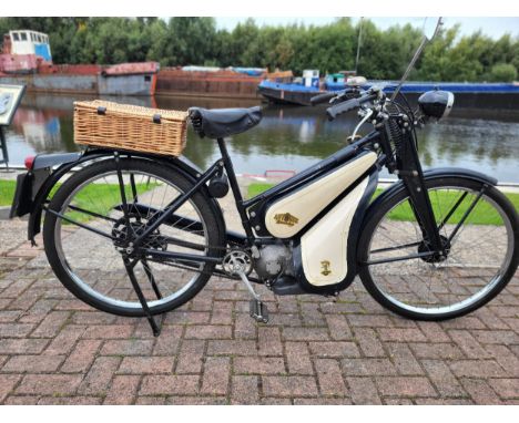 1947 Excelsior Autobyk 98cc. Registration Number XKO 799A, Frame Number 3689, Engine Number XXA42531. Sold with V5C and Runni