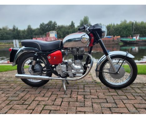 1962 Royal Enfield Bullet, 350cc. Registration Number 648 AWA. Frame Number 45598. Engine Number 18774. Supplied with V5c, or
