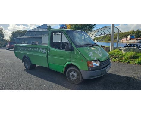 1987 Ford Transit 190 flatbed, 2496cc. Registration number MTS 656. VIN number SFACXXBDVCHD73747. Engine number HD73747.Sold 