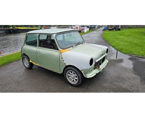 1985 Mini Mayfair auto, 998cc. Registration number B269 XHD. VIN number SAXXL2S1N20259739. Engine number 99HA94P0101633.Sold 