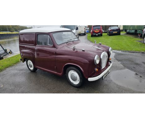 1964 Austin A35 van, 950cc. Registration number APR 813B. Chassis number A-AV542778. Engine number E299901.Sold with the V5C,