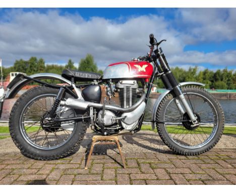 1964 Matchless 350 Short Stroke Trials Bike. Not DVLA registered. Frame Number C/0878. Engine Number G3C/4788. Using designs 