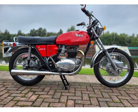 1973 BSA A65L Lightning. 654cc. Registration Number WWT506J. Frame Number HE12729. Engine Number HE12729. Sold with V5c, some