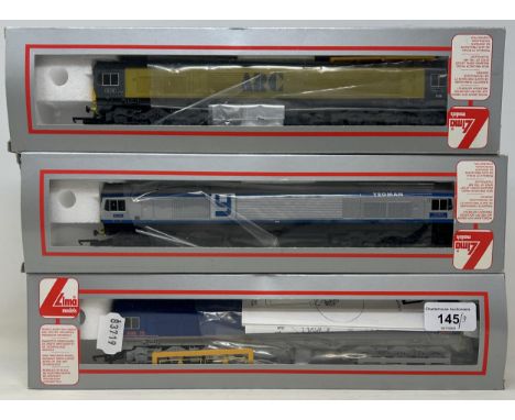 A Lima OO gauge locomotive, No 204805A6, another, No 204838A6, and another, in a later box (3) 