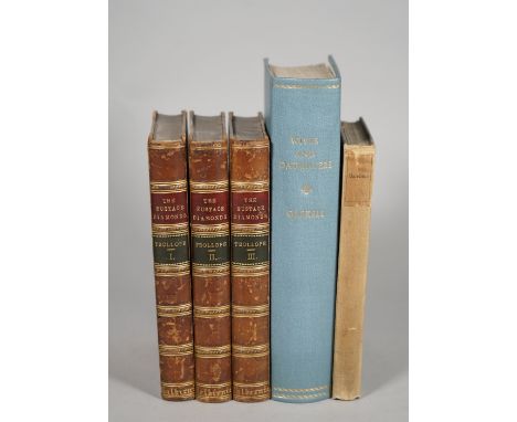 TROLLOPE, Anthony (1815-82).  The Eustace Diamonds. London: Chapman and Hall, 1873. 3 volumes, 8vo (181 x 118mm). (Without ha