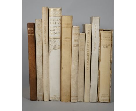 BAUDELAIRE, Charles (1821-67).  [Petits poemes en prose; Les fleurs du mal; Les paradis artificiels], translated by Arthur Sy
