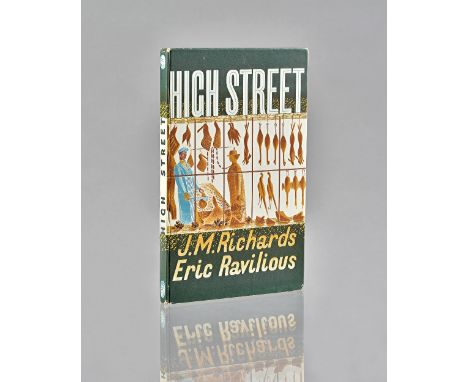 RAVILIOUS, Eric (1903-42, illustrator) &amp; James Maude RICHARDS (1907-92).  High Street. London: Country Life. Printed in E