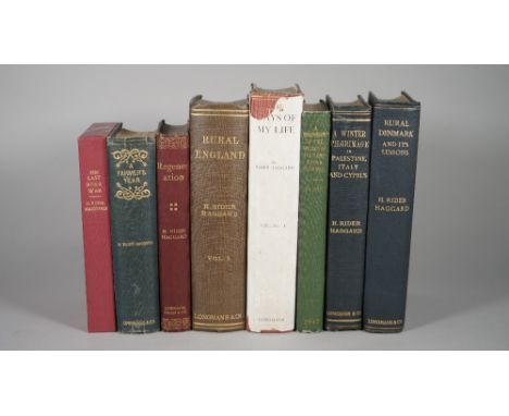 RIDER HAGGARD, Henry (1856-1925) - A collection of 10 works of non-fiction in 12 volumes including: The Last Boer War (London