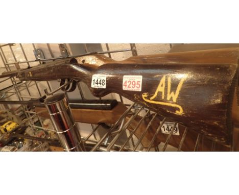 Two vintage air rifles including Milbro model 16 one A/F