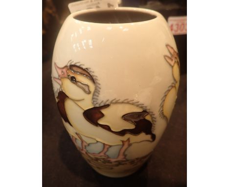 Moorcroft Duckling vase RRP £295 H: 12 cm