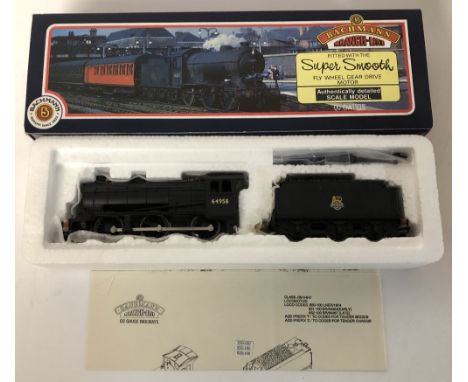 Bachmann 31-851A OO gauge J39 64958 BR early emblem steam locomotive with original box sealed detailing parts pack and instru