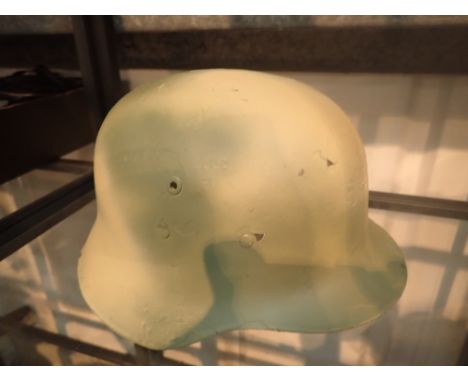WWII period Spanish Infantry helmet lacking liner 