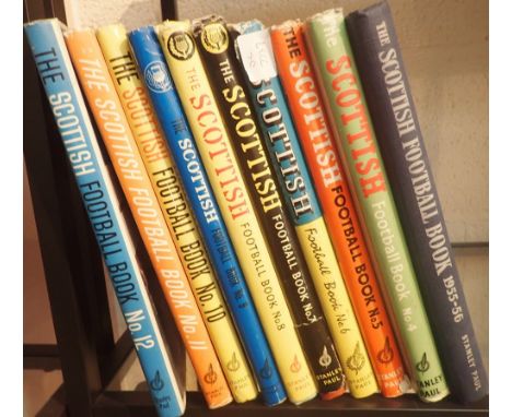 Vintage Scottish football annuals volumes 1 - 12