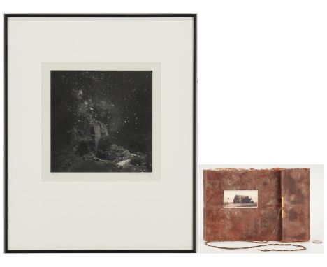 Two (2) contemporary art items, including Neil Folberg gelatin silver print, Gregory Colbert exhibit catalog. 1st item: Neil 