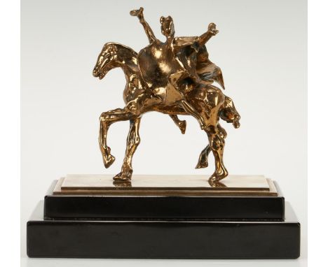 Salvador Dali (Spanish, 1904-1989) Trajano a Cabello or Trajan on Horseback, The Mounted Horse Who Stumbles; limited edition 