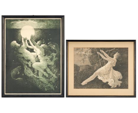 Two (2) Arthur Prince Spear (Massachusetts/California/District Of Columbia, 1879-1959) offset prints, including one (1) after