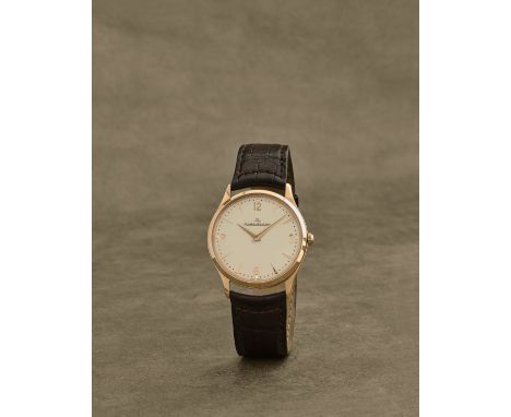 Jaeger-LeCoultre. Montre bracelet en or rose 18K (750) mouvement mécaniqueJaeger-LeCoultre. An 18K rose gold manual wind wris