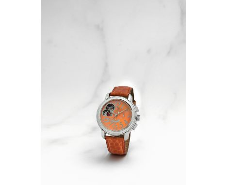 Zenith. Chronographe bracelet de dame en acier avec réserve de marche mouvement automatiqueZenith. A lady's stainless steel c