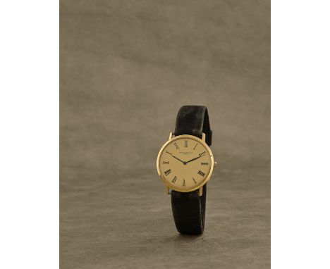 Vacheron Constantin. Montre bracelet en or jaune 18K (750) mouvement mecaniqueVacheron Constantin. An 18K gold manual wind wr