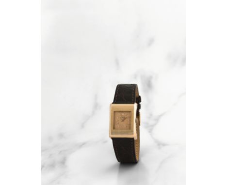 Girard-Perregaux. Montre bracelet en or jaune 18K (750) de forme rectangulaire mouvement mécaniqueGirard-Perregaux. An 18K go