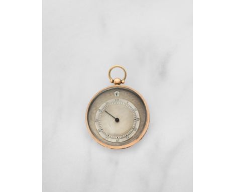 Lépine à Paris. Montre de gousset à cadran ouvert en or jaune 18K (750) à heure sautante remontoir à clefLépine à Paris. An 1