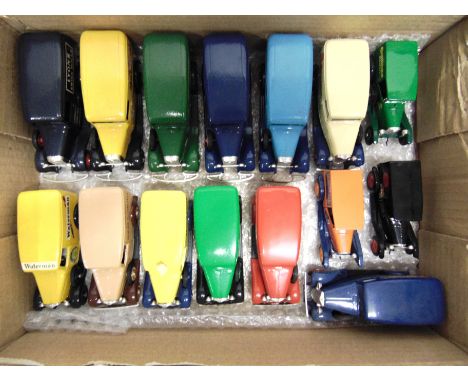 FIFTEEN ELIGOR DIECAST MODEL VANS  each mint or near mint, all unboxed. 