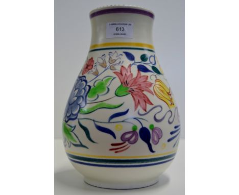 10" POOLE POTTERY VASE     