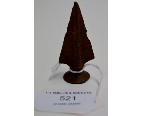ANCIENT SOCKETED ARROW HEAD     